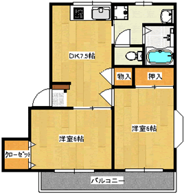 �R�`�s�܏\��1���ڂ̃A�p�[�g�̊Ԏ��}